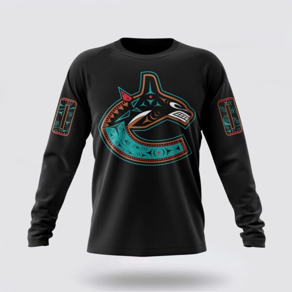 Personalized NHL Vancouver Canucks Special First Nation Design Kits Sweatshirt