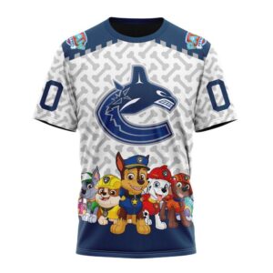 Personalized NHL Vancouver Canucks T-Shirt…