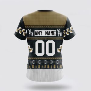 Personalized NHL Vegas Golden Knights 3D T Shirt Specialized Unisex Sweater For Chrismas Season T Shirt 2