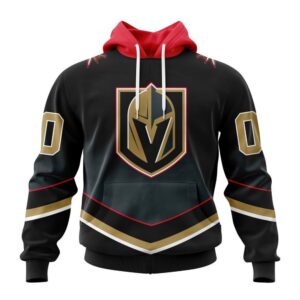 Personalized NHL Vegas Golden Knights All Over Print Hoodie New Gradient Series Concept Hoodie 1