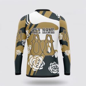 Personalized NHL Vegas Golden Knights Crewneck Sweatshirt Special Grateful Dead Gathering Flowers Design Sweatshirt 2