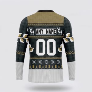 Personalized NHL Vegas Golden Knights Crewneck Sweatshirt Specialized Unisex Sweater For Chrismas Season Sweatshirt 2