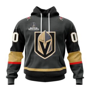 Personalized NHL Vegas Golden Knights Hoodie 2024 Away Kits Hoodie 1