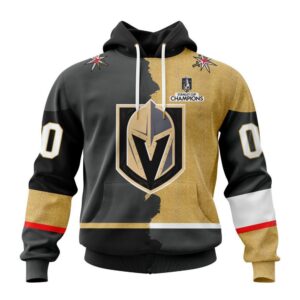 Personalized NHL Vegas Golden Knights Hoodie 2024 Home Mix Away Hoodie 1