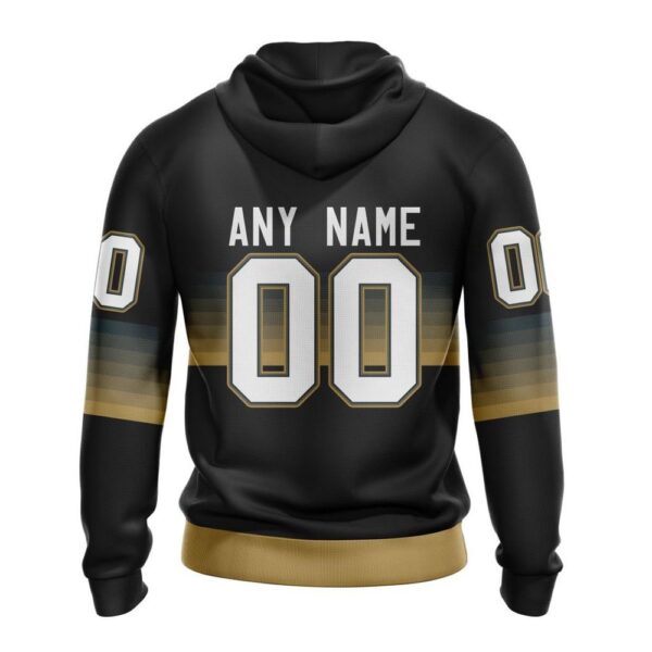 Personalized NHL Vegas Golden Knights Hoodie Special Black And Gradient Design Hoodie