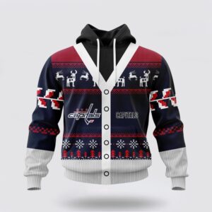 Personalized NHL Washington Capitals All Over Print Unisex Hoodie For Chrismas Season Hoodie 1