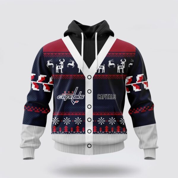 Personalized NHL Washington Capitals All Over Print Unisex Hoodie For Chrismas Season Hoodie