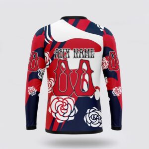 Personalized NHL Washington Capitals Crewneck Sweatshirt Special Grateful Dead Gathering Flowers Design Sweatshirt 2