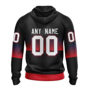 Personalized NHL Washington Capitals Hoodie Special Black And Gradient Design Hoodie 2