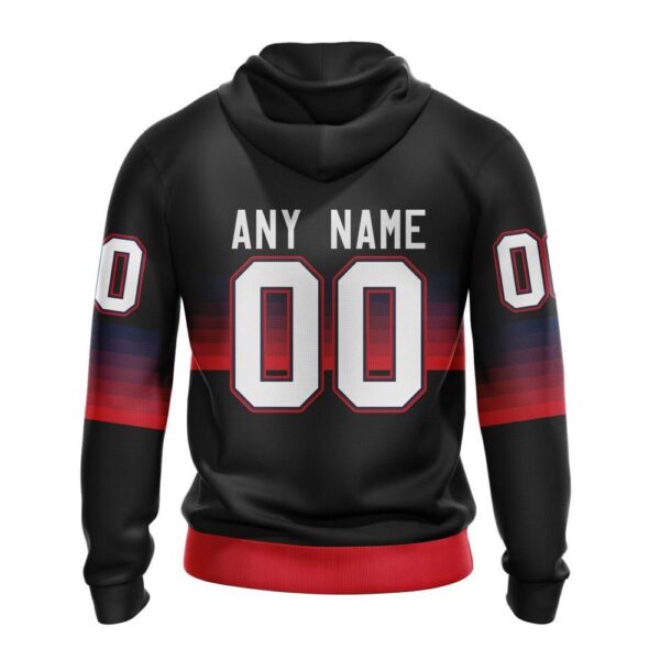 Personalized NHL Washington Capitals Hoodie Special Black And Gradient Design Hoodie