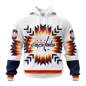 Personalized NHL Washington Capitals Hoodie Special Design With Native Pattern Hoodie 1 1