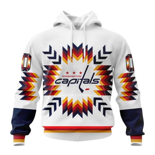 Personalized NHL Washington Capitals Hoodie Special Design With Native Pattern Hoodie