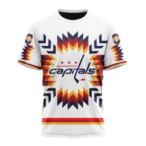 Personalized NHL Washington Capitals Special Design With Native Pattern T Shirt 1