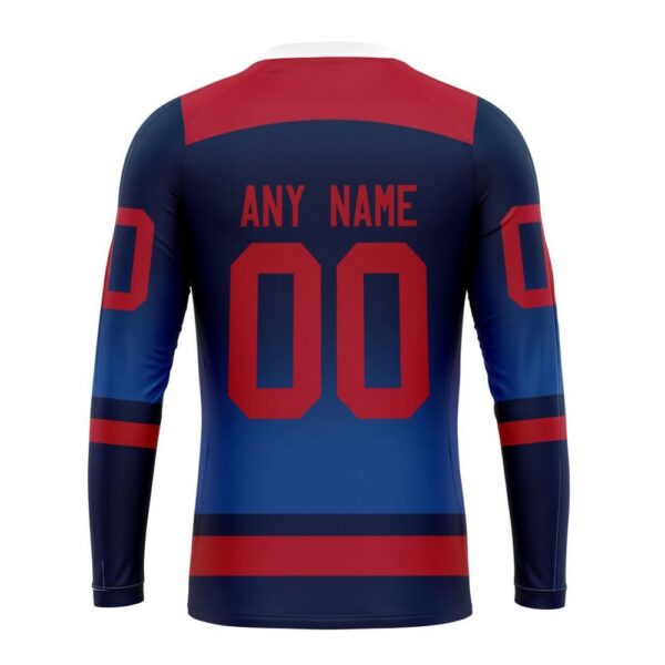 Personalized NHL Winnipeg Jets Crewneck Sweatshirt New Gradient Series Concept