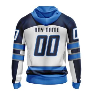 Personalized NHL Winnipeg Jets Hoodie 2024 Away Kits Hoodie 2