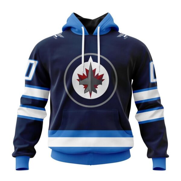 Personalized NHL Winnipeg Jets Hoodie 2024 Home Kits Hoodie