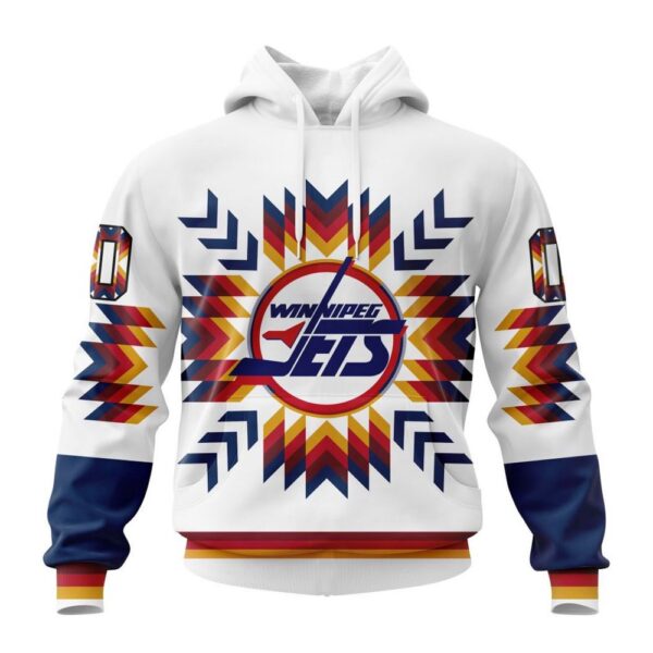 Personalized NHL Winnipeg Jets Hoodie Special Design With Native Pattern Hoodie