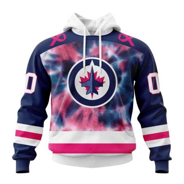 Personalized NHL Winnipeg Jets Hoodie Special Pink October Fight Breast Cancer Hoodie