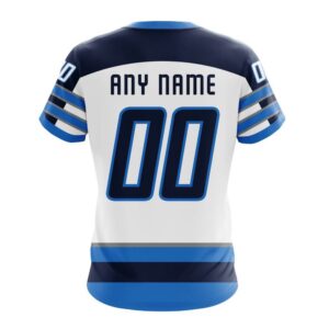 Personalized NHL Winnipeg Jets T Shirt 2024 Away Kits T Shirt 2