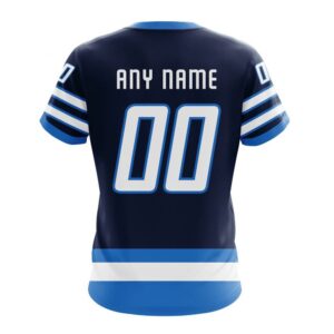 Personalized NHL Winnipeg Jets T Shirt 2024 Home Kits T Shirt 2