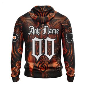 Philadelphia Flyers Hoodie Special Design With Skull Art Hoodie 2