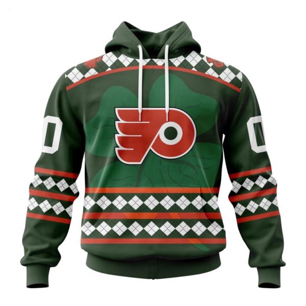 Philadelphia Flyers Hoodie Specialized Unisex Kits Hockey Celebrate St Patrick’s Day Hoodie