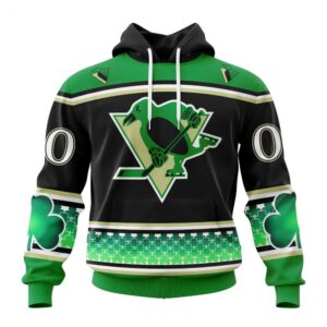 Pittsburgh Penguins Specialized Hockey Celebrate St Patricks Day Hoodie 1