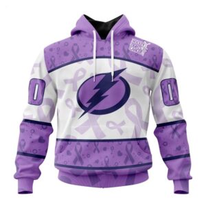 Tampa Bay Lightning Hoodie Special Lavender Fight Cancer Hoodie 1 1