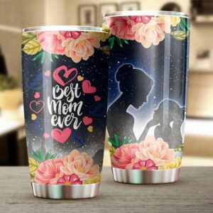 Tampa Bay Lightning Tumbler Best Mom Ever Flower Can Now Show Her 2