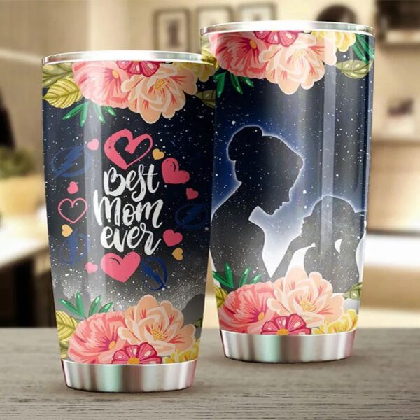 Tampa Bay Lightning Tumbler Best Mom Ever Flower Can Now Show Her