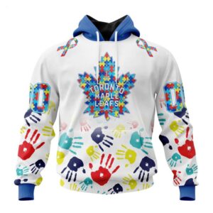 Toronto Maple Leafs Hoodie Special Autism Awareness Design Hoodie 1