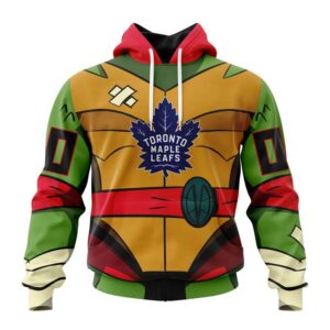 Toronto Maple Leafs Hoodie Special Teenage Mutant Ninja Turtles Design Hoodie 1