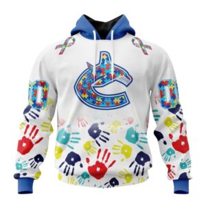 Vancouver Canucks Hoodie Special Autism…