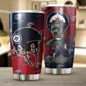 Winnipeg Jets Funny Dog Tumbler…