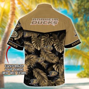 NHL Anaheim Ducks Summer Hawaii Shirt Custom Football Shirts 3