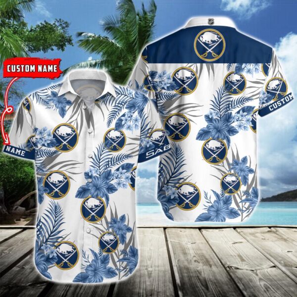 NHL Buffalo Sabres  Hawaiian Shirt Hockey Aloha Shirt For Fans