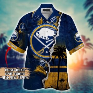 NHL Buffalo Sabres Palm Tree Hawaii Shirt Custom Summer Football Shirts 2