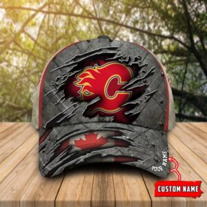 NHL Calgary Flames Baseball Cap…
