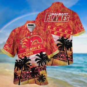 NHL Calgary Flames Palm Tree…