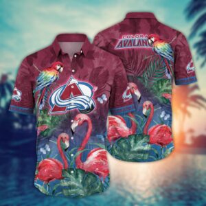 NHL Colorado Avalanche Flamigo Hawaii…