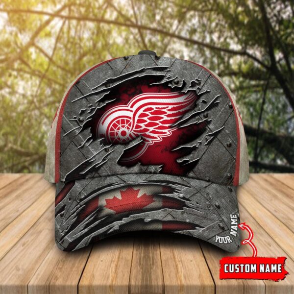 NHL Detroit Red Wings Baseball Cap Hockey Cap For Fans