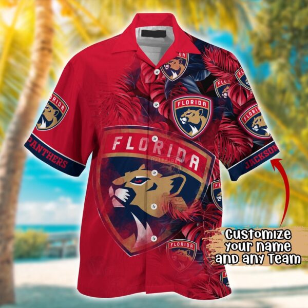 NHL Florida Panthers Summer Hawaii Shirt Custom Football Shirts
