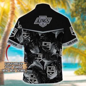 NHL Los Angeles Kings Summer Hawaii Shirt Custom Football Shirts 3