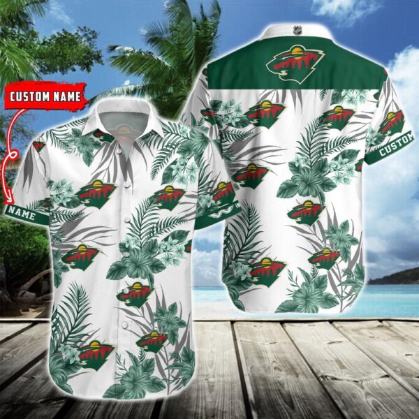 NHL Minnesota Wild Hawaiian Shirt Hockey Aloha Shirt For Fans