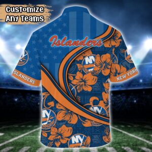 NHL New York Islanders Summer Flower Hawaii Shirt Custom Football Shirts 3