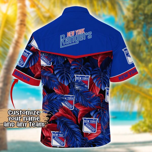 NHL New York Rangers Summer Hawaii Shirt Custom Football Shirts