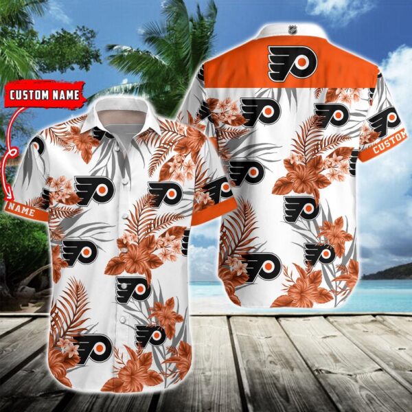 NHL Philadelphia Flyers  Hawaiian Shirt Hockey Aloha Shirt For Fans