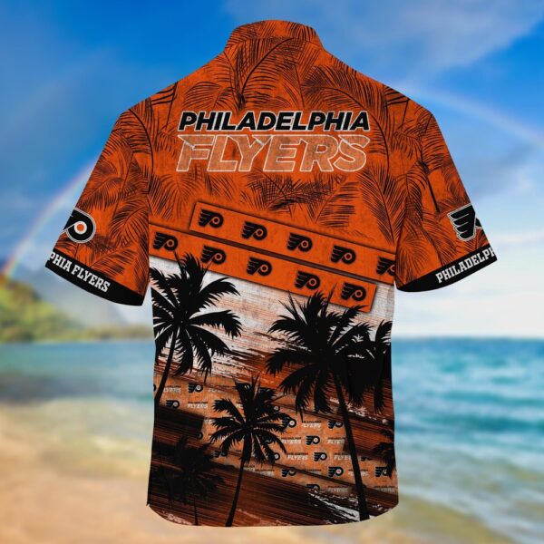 NHL Philadelphia Flyers Palm Tree Pattern Hawaii Shirt Unisex Sport Hawaii Shirt