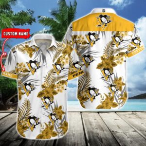 NHL Pittsburgh Penguins Hawaiian Shirt…