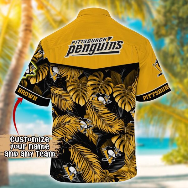 NHL Pittsburgh Penguins Summer Hawaii Shirt Custom Football Shirts